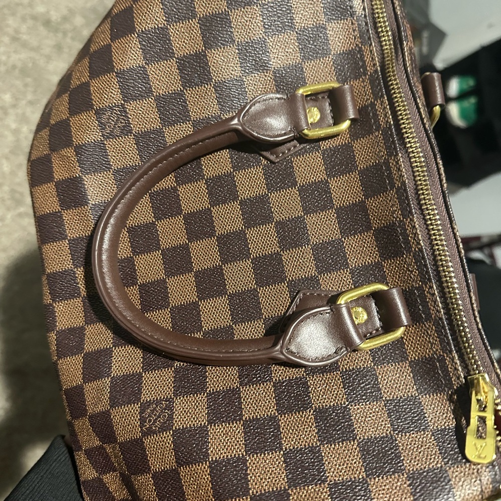 Louis Vuitton Brown Checkered Men's Bag